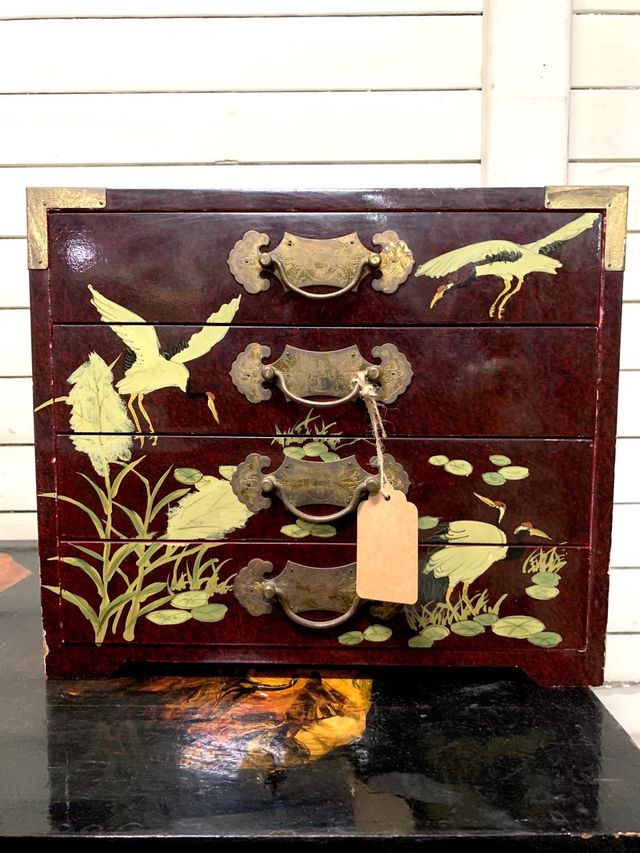 Joyero oriental. Antiguos. Precio descripcion