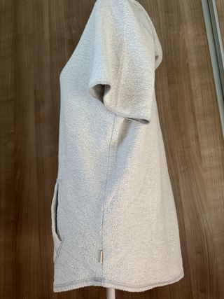 Sudadera Hollister gris manga corta T-M