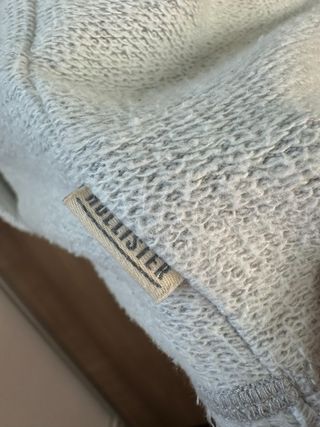 Sudadera Hollister gris manga corta T-M