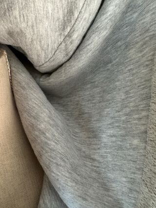 Sudadera Hollister gris manga corta T-M