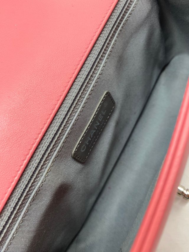 Bolso Boy Chanel Rosa Chicle