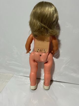 Muñeca Ariane rubia vestido amarillo del año 1966