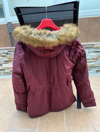 Abrigo Geographical Norway Rojo