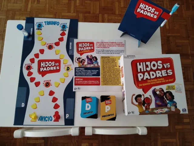 Juego de mesa Hijos vs Padres