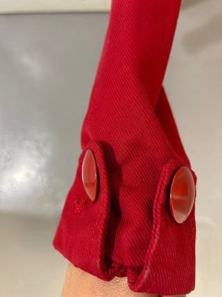 Chaqueta Bershka roja entallada Talla M