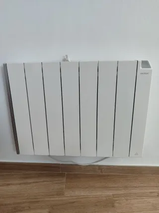 Cecotec Radiador Térmico Blanco y Plateado