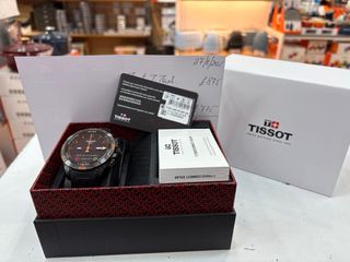 Reloj Tissot T-Touch Solar Negro Naranja