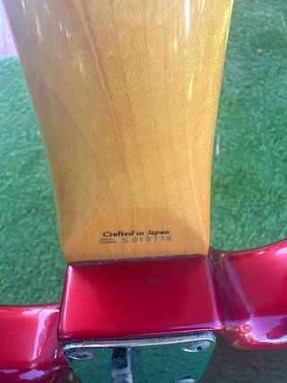 Fender Jaguar Japonesa Candy Red