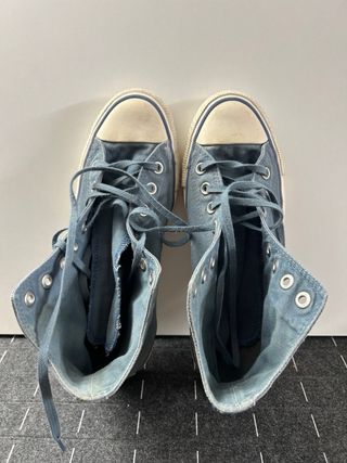 Converse All Star alte jeans blu