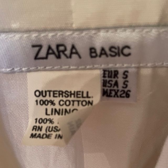 Americana Zara Blanca Talla S