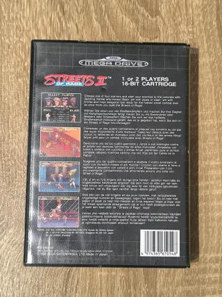 Streets of Rage 2 Mega Drive Sega