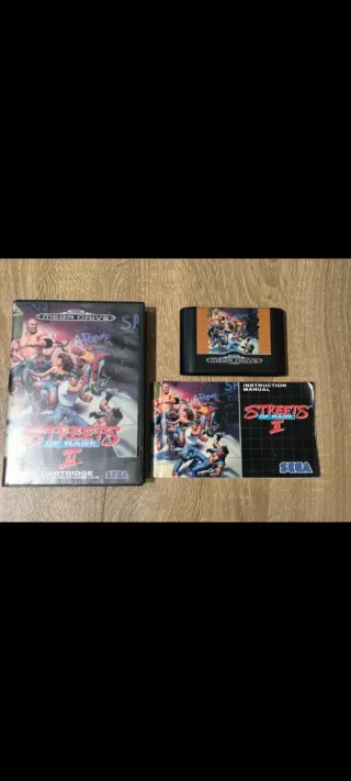 Streets of Rage 2 Mega Drive Sega