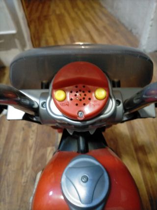 Moto de batería Infantil Roja
