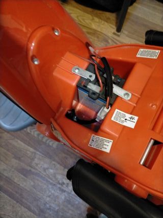 Moto de batería Infantil Roja