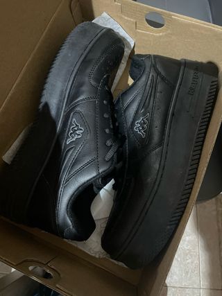 Zapatillas Kappa Negras Plataforma