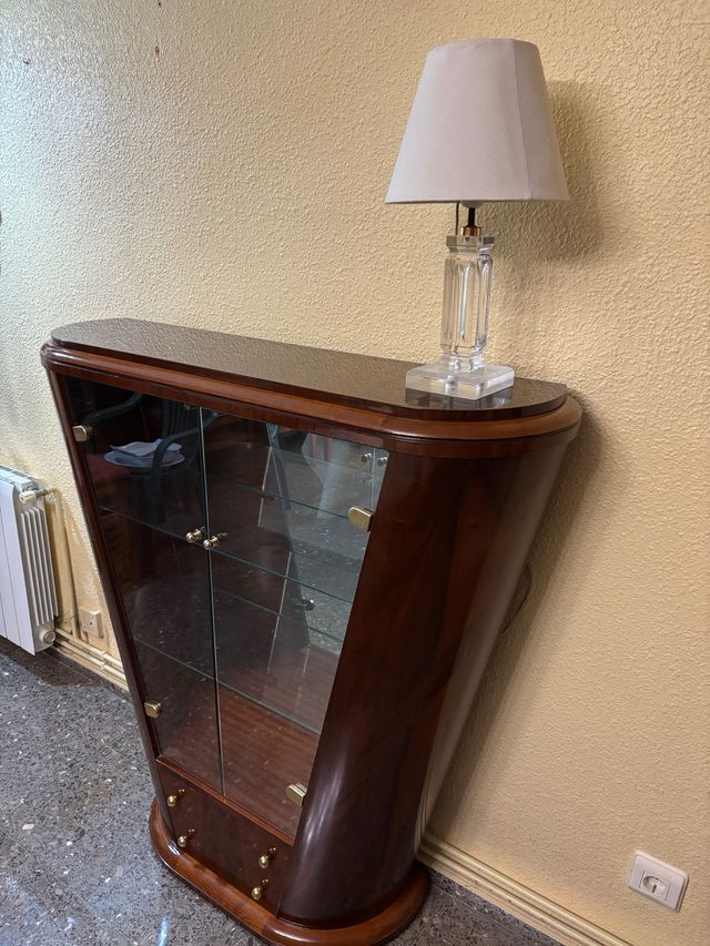 Vitrina Vintage Madera Maciza Prototipo Único