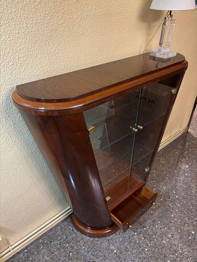 Vitrina Vintage Madera Maciza Prototipo Único