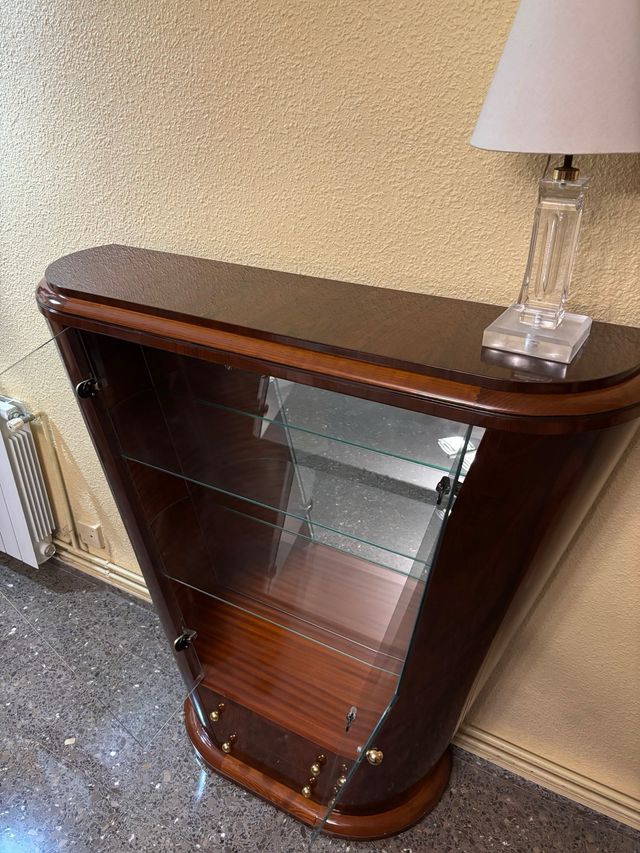 Vitrina Vintage Madera Maciza Prototipo Único