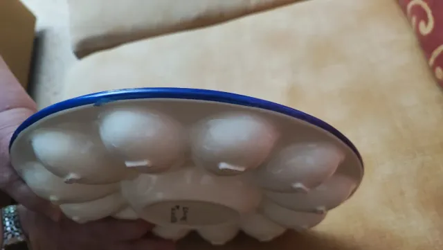 Bandeja Huevos Rellenos Cerámica