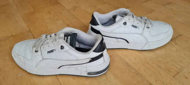 Zapatillas Puma Ca Pro Glitch Blancas y Negras