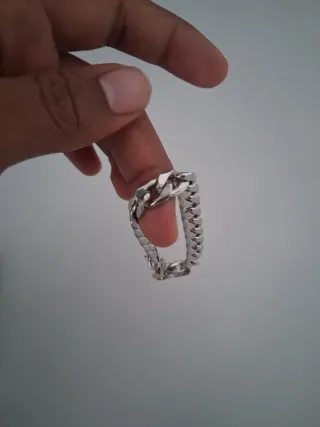 Bracciale uomo catena argento