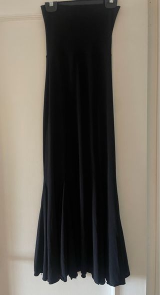 Falda de baile negra para niña