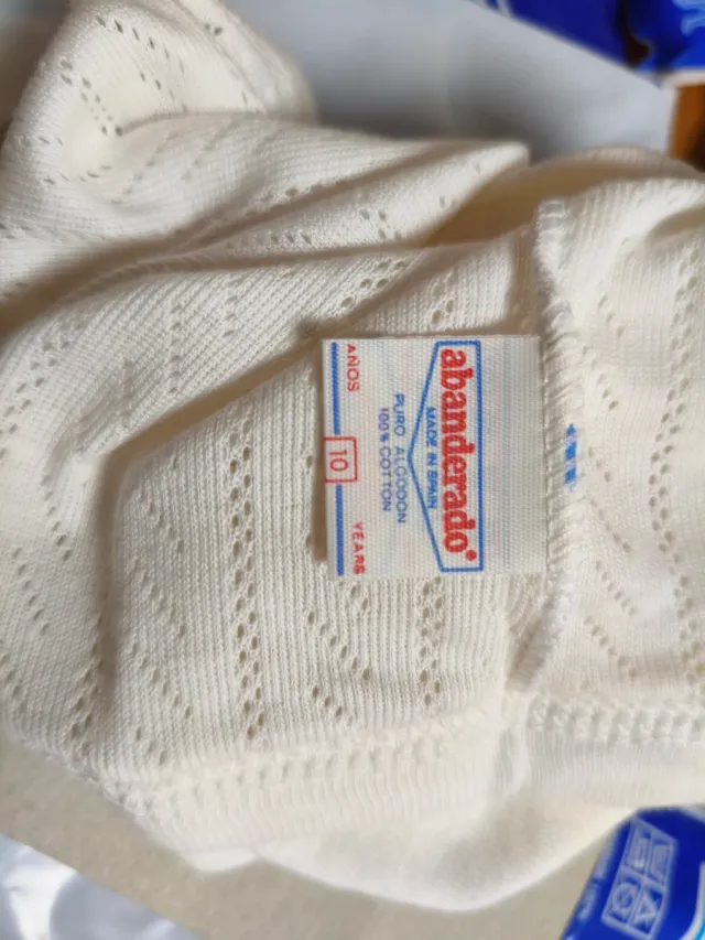 Lote 8 slips niño Abanderado Talla 10 y 12