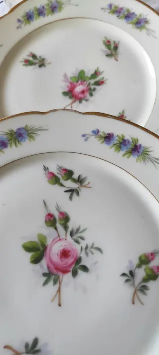 8 Piatti dessert Francia 1870