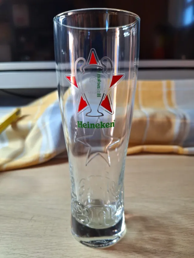 Bicchiere da birra Heineken Champions League