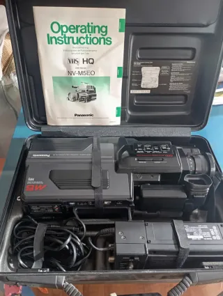 Panasonic NV-M5EO VHS HQ Videocámara