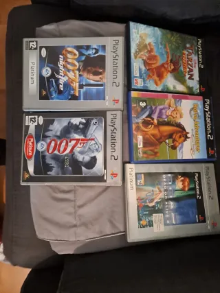 Juegos variados PS2 a 5€ y 7€