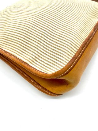 Bolso Hermès Vespa Beige/Marrón