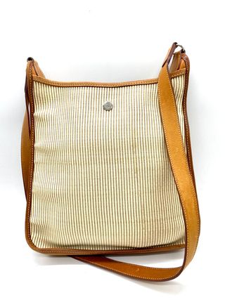 Bolso Hermès Vespa Beige/Marrón
