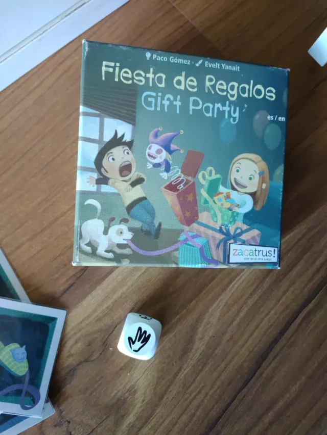 Fiesta de regalos. Juego de mesa