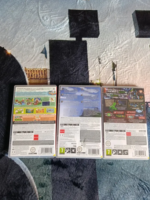 3 cajas  Nintendo Switch