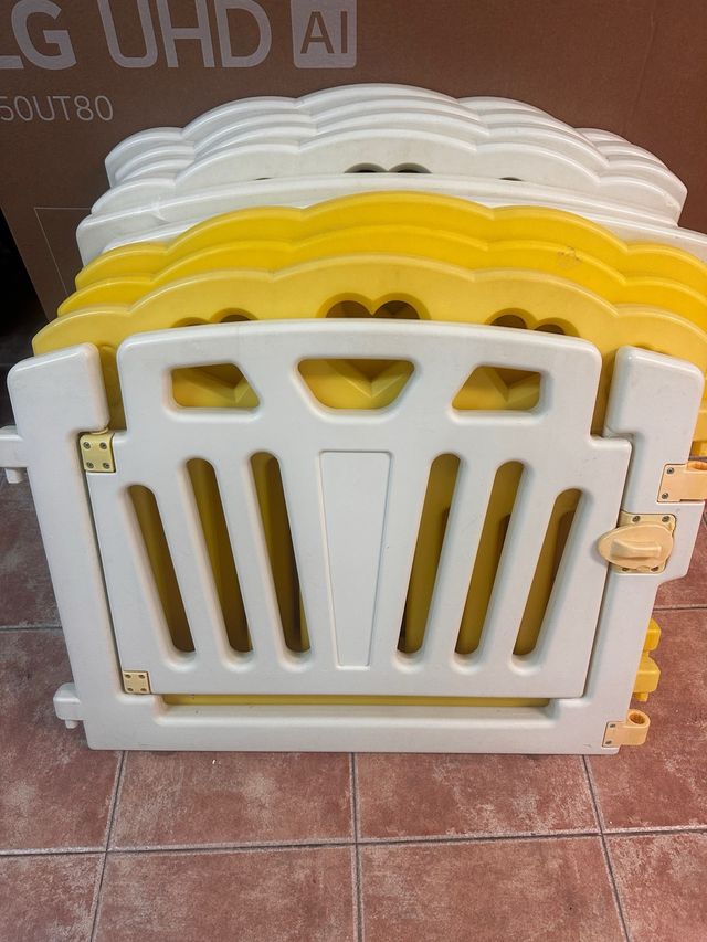 Parque infantil / Valla seguridad niños