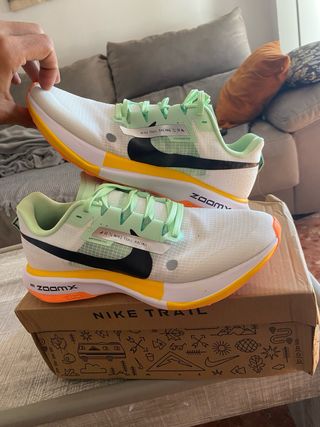 Nike ZoomX Vaporweave Trail Running Verde