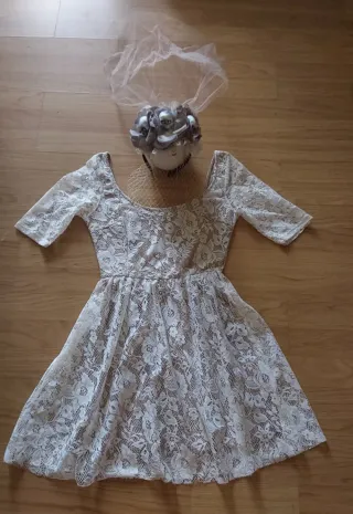 Disfraz Novia Calavera Talla S