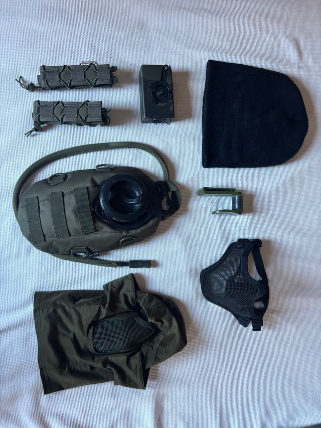 Lote Equipo Airsoft/Paintball