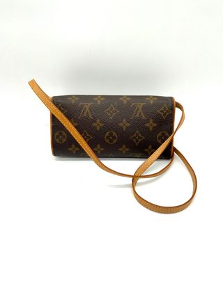 Pochette Twin Louis Vuitton Marrón