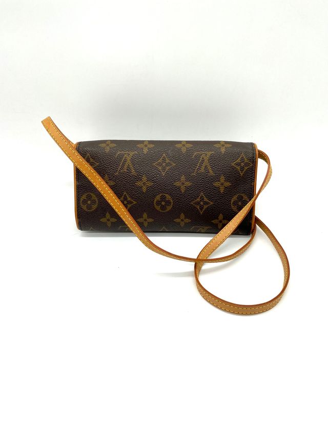 Pochette Twin Louis Vuitton Marrón