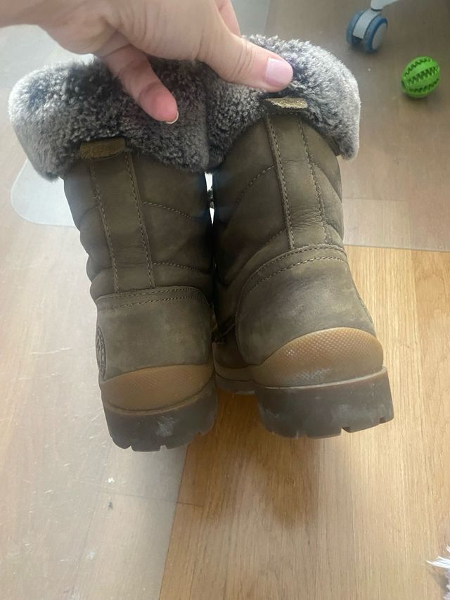 Botas Panama Jack Talla 37 Verde Militar