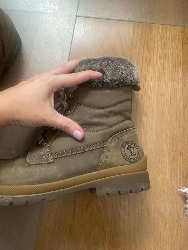 Botas Panama Jack Talla 37 Verde Militar