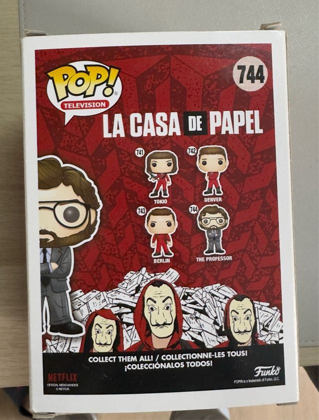 Funko Pop! La Casa de Papel - El Profesor #744