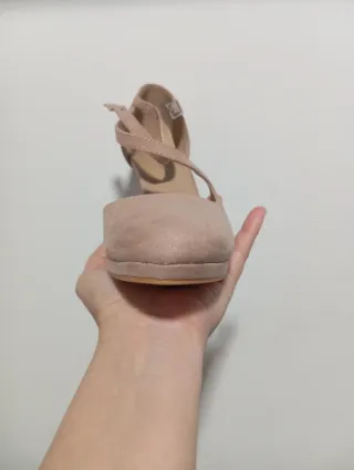 Zapatos de tacón Rosa Nude