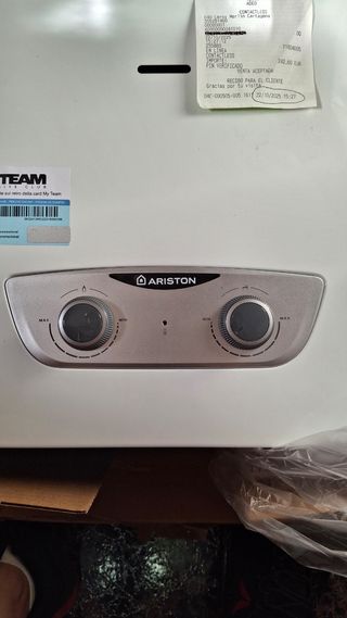CALENTADOR ELECTRICO DE BUTANO ARISTON