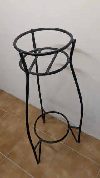 Columna Hierro Forjado Negra