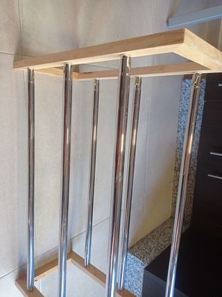 Zapatero Extensible Metal y Madera