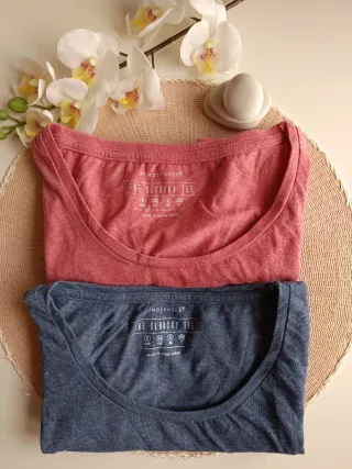 2 Camisetas Atmosphere Talla S/36