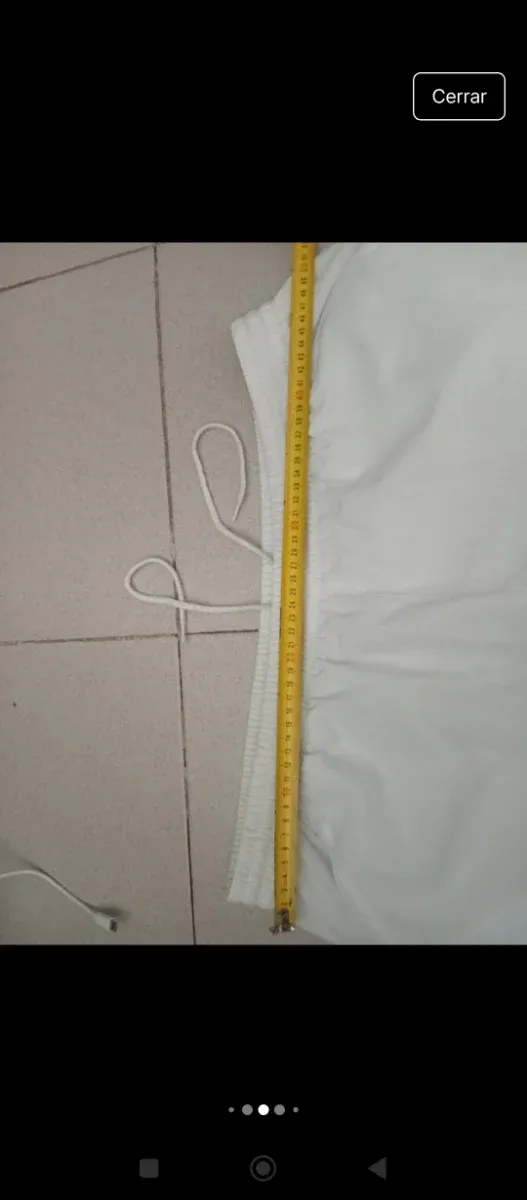 Pantalón Chándal Adidas Hombre Blanco y Turquesa